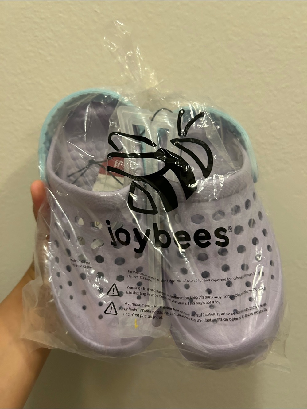 Joybees Kids' Lavender Clog